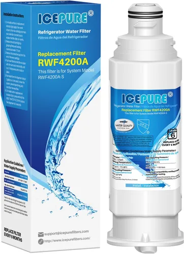 Miniatura 21 de ICEPURE PLUS NSF53 DA97-17376B Reemplazo para HAF-QIN/EXP, HAF-QIN, DA97-08006C, RF23M8070SG, RF23M8070SR, RF23M8090SG, RF23M8090SR, AQF-DA97-17376B