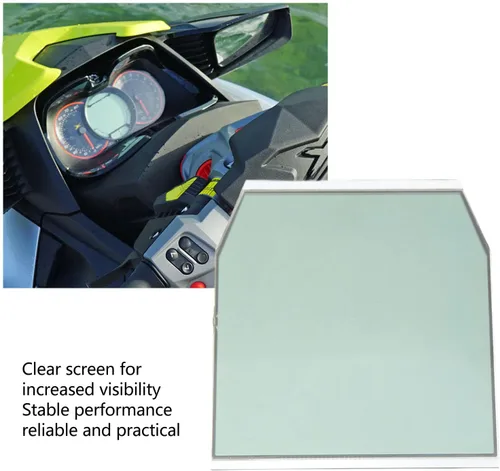 Miniatura 2 de Asixxsix 278002716 - Medidor LCD de cristal, medidor de velocímetro, fácil de limpiar, pantalla LCD, velocímetro, reemplazo para Sea Doo GTX 215