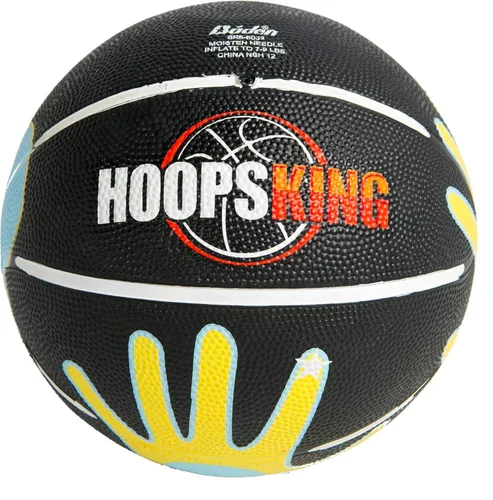 The Big Shot - Baloncesto grande de cuero compuesto de 33 pulgadas para entrenamiento de video en línea, desarrolla arco en tiro y habilidades