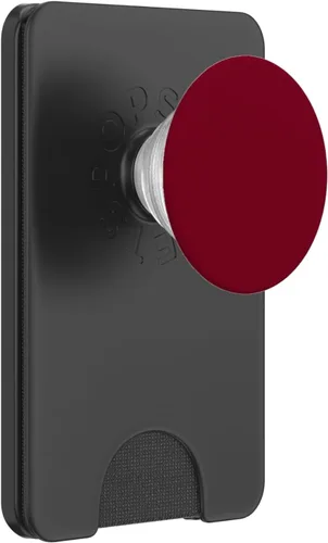 Miniatura 7 de PopSockets Agarre para teléfono con soporte expansible - Burdeos PopSockets intercambiable PopGrip