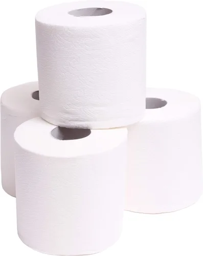 Tiger Chef Rollos de papel higiénico, 2 capas, 500 hojas por rollo de papel higiénico, paquete de 4 rollos
