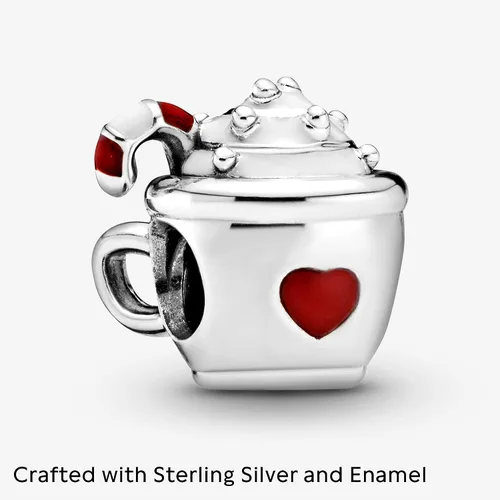 Miniatura 3 de Pandora Joyería de plata esterlina con diseño de cacao cálido