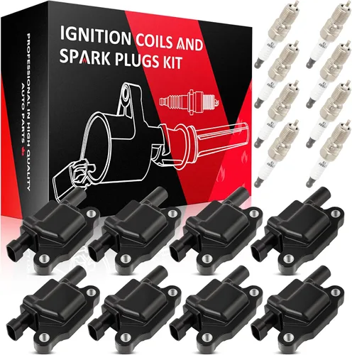 Miniatura 74 de SCITOO 6 bobinas de encendido con 6 bujías de iridio para Ford para Lincoln Expedition Explorer F50 V6 MKS MKT Navigator BL3Z-12029-C UF-646 E1146