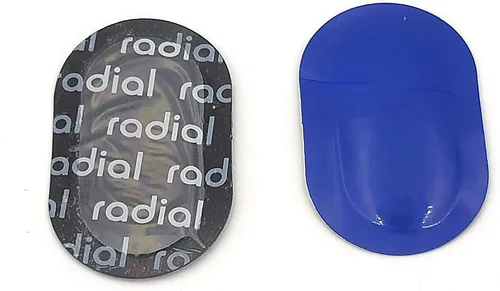 Miniatura 5 de 100 piezas XTMC V-1100 Parche radial ovalado pequeño universal de reparación de neumáticos parche frío para coche de pasajeros 1 3/8 pulgadas x 2