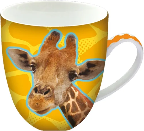 Miniatura 8 de Animug - Taza de café de mariposa de Deluxebase. Taza de cerámica grande de 15 onzas líquidas con diseño de animales, apta para lavavajillas, taza