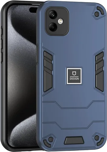 Miniatura 127 de Funda compatible con Huawei Y9 Prime (2019), compatible con Huawei Y9 Prime (2019) 4G STK-L21 2 en 1 [PC duro + TPU], funda de teléfono azul