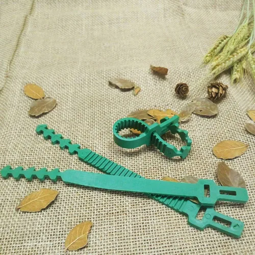 Miniatura 6 de 8 bandas de soporte para estacas de árbol, correas de árbol para estacas, entrelazado ajustable resistente, reutilizables, para plantas de jardín