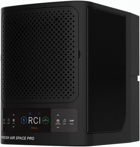 Fresh Air Space Pro. Sensor de calidad de aire, filtro Hepa. El aire fresco cubrirá un hogar de hasta 3600 pies cuadrados. ¡Comparable a las
