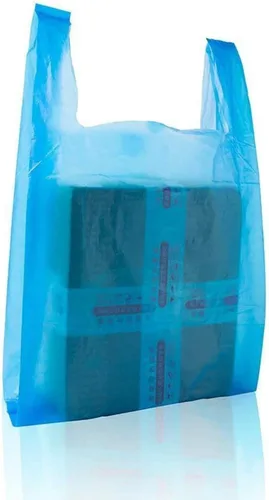 Miniatura 8 de LazyMe Bolsas de plástico para comestibles con asas a granel para compras y restaurantes, bolsas de plástico para negocio, 12 x 20 pulgadas
