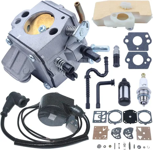 Miniatura 2 de Bobina de encendido del carburador para motosierra Stihl MS390 029 039 MS290 0000 400 1300, carburador, filtro de aire, filtro de combustible, línea