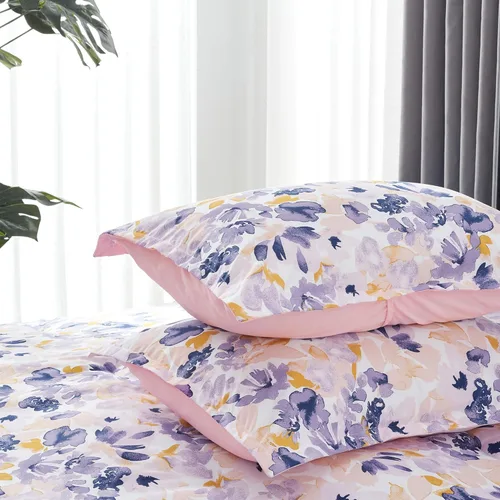 Miniatura 3 de SLEEP ZONE - Juego de edredón tamaño King en una bolsa - Juegos de ropa de cama para todas las estaciones, 7 piezas con 1 edredón, 1 sábana bajera