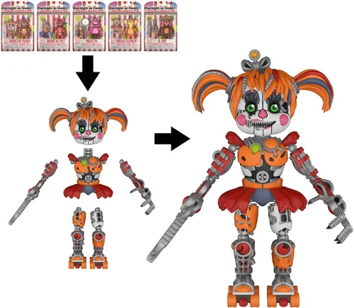 Miniatura 4 de Funko Figura de acción: Five Nights at Freddy's (FNAF) Pizza Sim: Orville Elephant - Simulador de pizza FNAF - Coleccionable - Idea de regalo