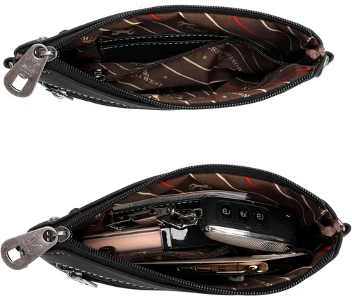 Miniatura 5 de Montana West Bolso bandolera occidental para mujer bolso de hombro