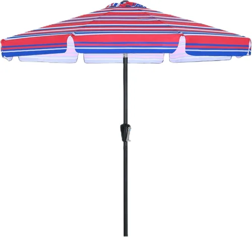 Miniatura 30 de ABCCANOPY Sombrillas prémium de 10 pies (3.05 m) para patio, beige claro
