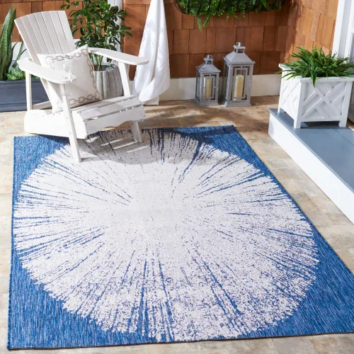 Miniatura 27 de Safavieh Courtyard Collection CY8893 - Alfombra decorativa para interiores y exteriores, no desprende pelusa, fácil de limpiar, 2 x 3 pies 7 beige
