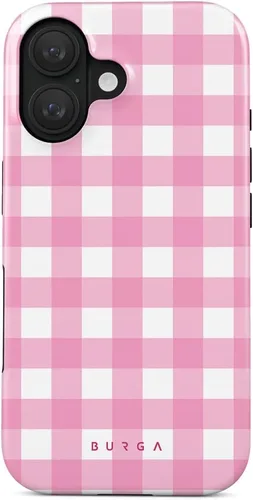 Miniatura 24 de BURGA - Funda compatible con iPhone 12, apta para carga inalámbrica, carcasa rígida híbrida de 2 capas + funda de silicona, resistente, ajuste