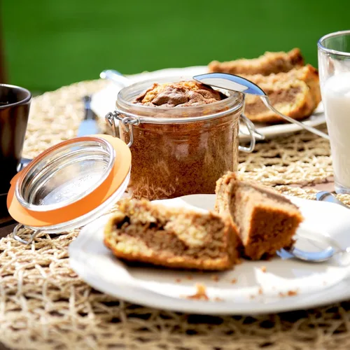Miniatura 6 de Le Parfait Super Terrine - Tarro de vidrio francés para conservas de 11.8 fl oz con cuerpo recto, sello de goma hermético y tapa de vidrio, 12 onzas
