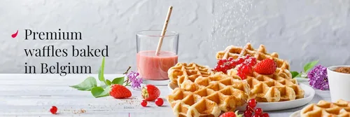 Miniatura 2 de Avieta - Waffles belgas de azúcar, 8 paquetes individualmente de 1.94 onzas con adhesivo GreenZep