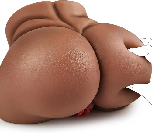 Masturbador Masculino BBW de 8 Libras con Vagina y Trasero Grandes, Masturbador de Bolsillo Milf Realista Regordete para Masturbación Masculina,
