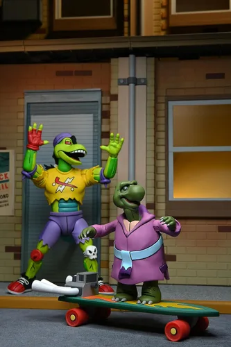Miniatura 7 de NECA Figura de acción de Mondo Gecko Tortugas Ninja Mutantes Adolescentes
