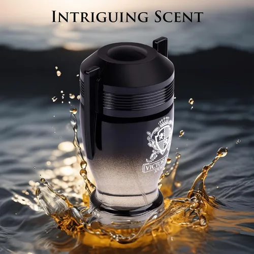 Miniatura 3 de Victorious Sport Eau De Toilette para hombre, 3.4 onzas líquidas, una fragancia diseñada para campeones, base cálida de vainilla, frijol tonka
