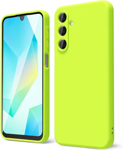 Miniatura 116 de oakxco Funda para teléfono Samsung Galaxy A12 con agarre de silicona líquida, linda delgada fina suave cubierta de gel de goma TPU lisa para mujeres