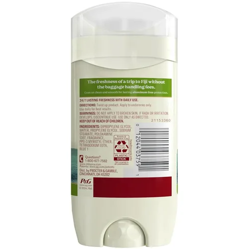 Miniatura 7 de Old Spice Fresh Collection - Desodorante Fiyi, 3 onzas (paquete de 5)