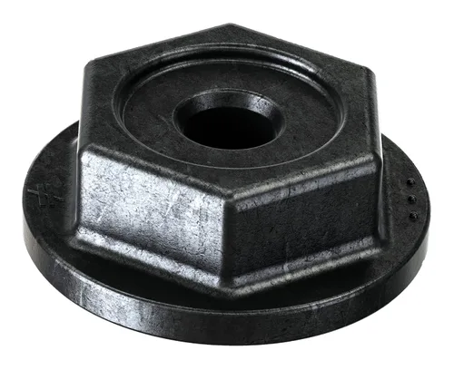 Simpson Strong-Tie STN22-R24 Outdoor Accents - Lavadora de cabeza hexagonal negra (24 unidades) (paquete de 6)