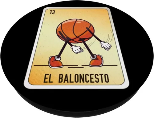 Miniatura 2 de El Baloncesto Mexican Slang Chicano Bingo Cards PopSockets Swappable PopGrip