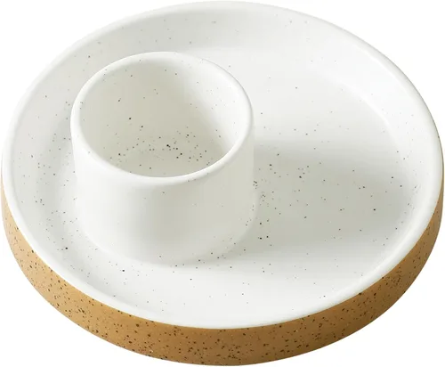 Miniatura 5 de Soporte de incienso de cerámica, cuenco de salvia blanca, plato de manchas para velas de palo, santo, salvia y soporte de salvia