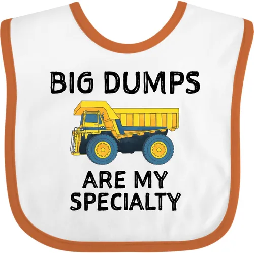 Miniatura 16 de inktastic Big Dumps Are My Specialty - Divertido y lindo babero para bebé