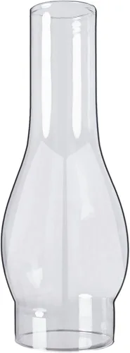 Lámpara de aceite para chimenea, base de 3 pulgadas por 10 pulgadas de altura, pantalla de lámpara de queroseno, lámpara alta para huracán, chimenea