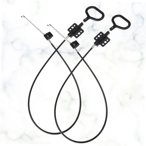 Miniatura 3 de 2 unids Aldas En Color Negro DIY Reclinable Rv Reclinable Tirador Tirador Reemplazo para Reclinable Cable/6286