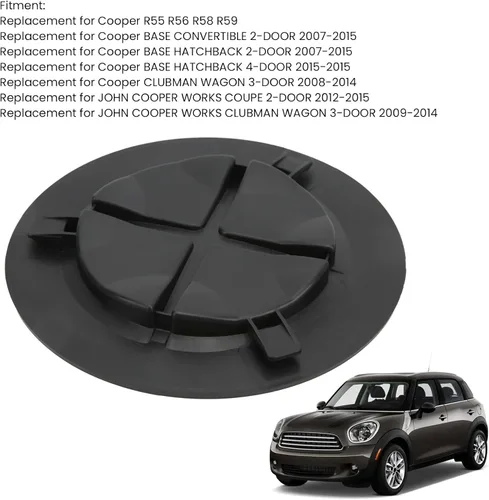 Miniatura 3 de Front Liner Wheelhouse Guard Cover, 51772751776 Front Liner Splash Guard Housing Cover Reemplazo de la tapa para R55 R56 R57 R58 R59