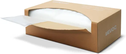 Miniatura 2 de Wevac 6''x10'' y 8''x12'' 300 unidades, bolsas selladoras al vacío Keeper, bolsas precortadas, ideales para Food Saver, sin BPA, grado comercial