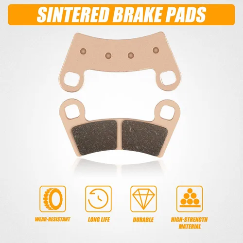Miniatura 4 de Ransoto 2203318 Pastillas de freno sinterizadas compatibles con Polaris RZR 900 RZR S 900 S 1000 2015-2024 Reemplaza 1911085 1911197 2206025 2203930