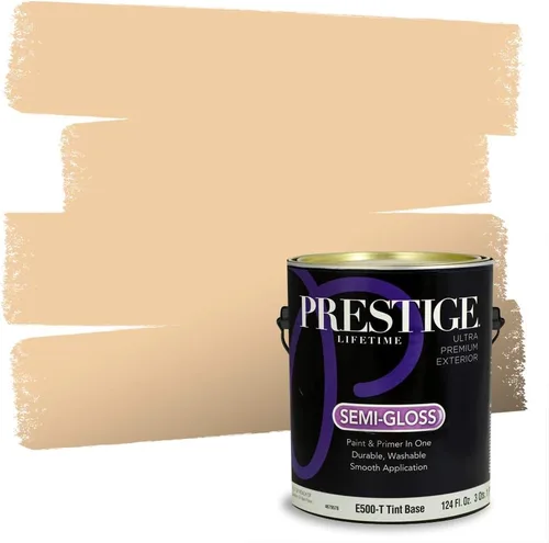 Miniatura 8 de PRESTIGE Pintura exterior e imprimación en uno, bronceado Aberdeen, plano, 1 galón