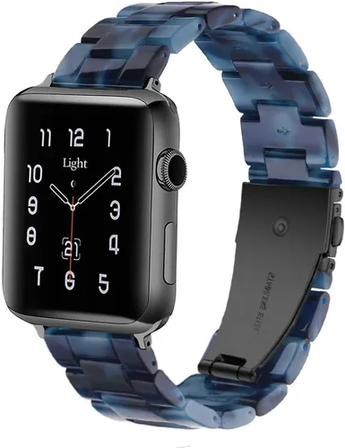Miniatura 50 de Bandas para Apple Watch Light House - Correas de resina ligera de moda para iWatch para mujeres y hombres 38mm/40mm/41mm/42mm (Series 11 10)