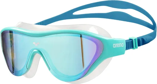 Miniatura 18 de ARENA Gafas de natación unisex para adultos, gafas de natación para hombres y mujeres, de gran ajuste, espejo de policarbonato/lente sin espejo