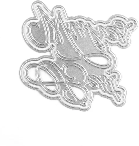 Miniatura 8 de Briartw Troqueles de corte de mejores deseos, palabras frases, sombra, sentimiento, troqueladora para hacer tarjetas, letras del alfabeto, álbumes