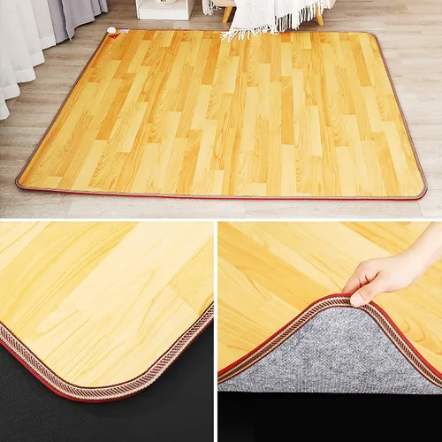 Miniatura 7 de Electric Heating Pads w/Adjustable Temperature & Timer, Heated Floor Mats, Electric Carpet Area Rug, Under Desk Foot Warmer Electric Space