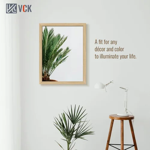 Miniatura 359 de VCK Marcos para póster de madera maciza de 22.375 x 34 pulgadas, marco de fotos A1 negro con montaje en pared, paquete de 3