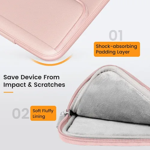 Miniatura 5 de MoKo Funda para tablet de 9 a 11 pulgadas, compatible con iPadAir 5/4th 10.9, iPadPro de 11 pulgadas, iPad 9/8th 10.2, iPad 10th 10.9, Tab S8/S9 11