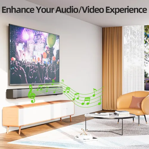 Miniatura 8 de USX MOUNT Soporte para barra de sonido para Samsung, Sony, LG, Vizio, Bose, Onn y más - Soporte universal para barra de sonido debajo de la TV