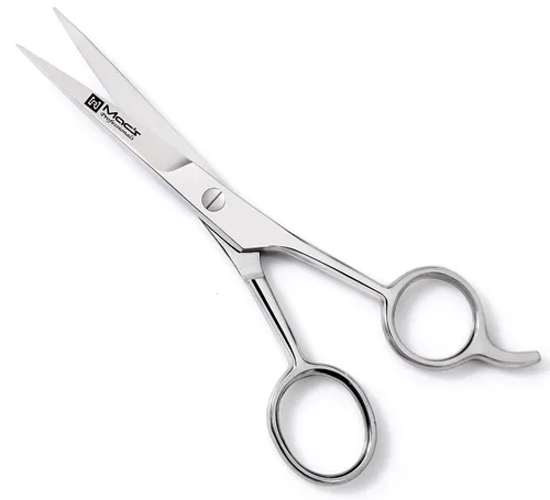 Miniatura 2 de Macs - Tijeras de corte de pelo, tijeras de peluquería de 5.5 pulgadas, maquinilla de afeitar de acero inoxidable de alta calidad con hoja de borde