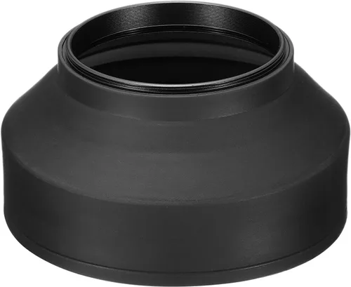 Miniatura 11 de PATIKIL Parasol para lente de cámara de 1.929 in, protector de lente plegable de goma, bloquea el exceso de luz solar, mejora la fotografía