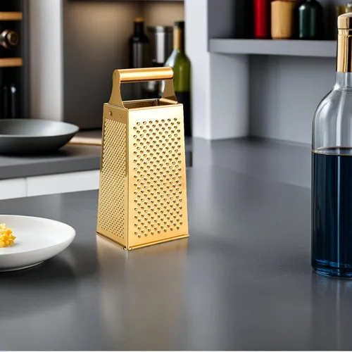 Miniatura 6 de Rallador de acero inoxidable resistente para queso y verduras, versátil rebanador de cuatro caras para papas, jengibre y más herramienta de cocina