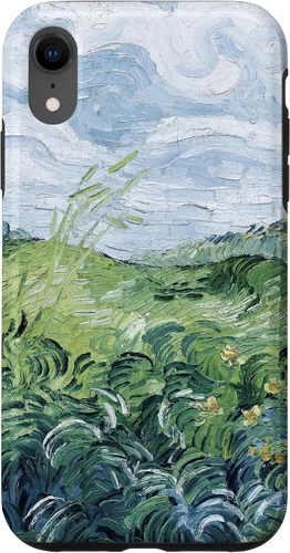 Miniatura 25 de Funda para iPhone 12 Pro Max Van Gogh Green Wheat Fields Modern Art Painting Phone Cover Case