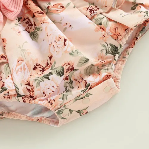 Miniatura 6 de Mubineo Ropa de primavera y otoño para bebé niña, traje de manga larga con encaje floral