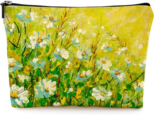 Miniatura 14 de Bolsas de cosméticos para mujer, bonita bolsa de maquillaje para monedero, bolsa de aseo de viaje, bolsa divertida con cremallera, Bolsas de Bolsas